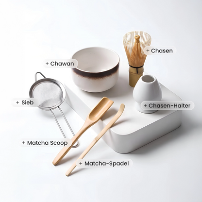 6-teiliges Matcha Zubehörset für die perfekte Zeremonie