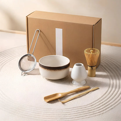 6-teiliges Matcha Zubehörset für die perfekte Zeremonie
